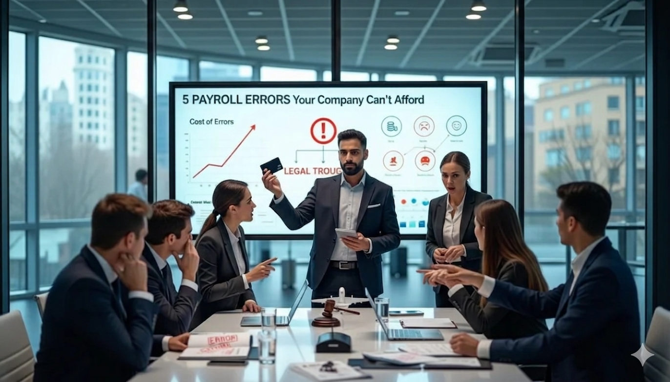 5 أخطاء في حساب الرواتب قد تضع شركتك في مأزق قانوني